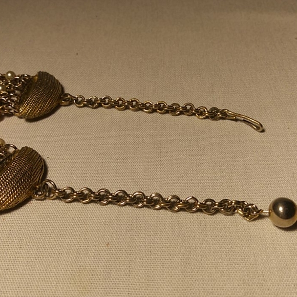 Chains & Pearls Multi-Strand Draping Necklace - Picture 7 of 10